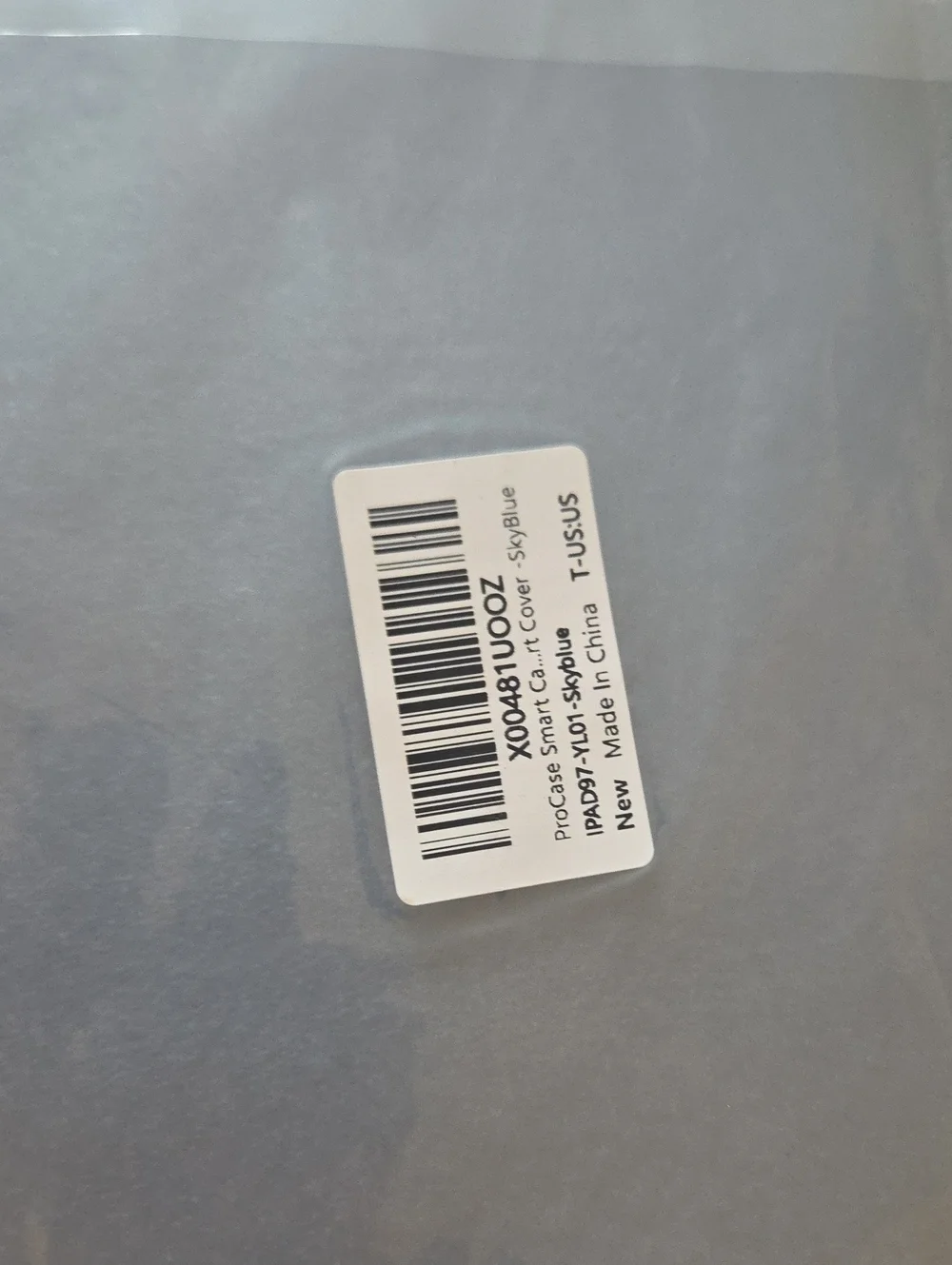ProCase Light Gray Tablet Folio - Slim Protective Trifold Case